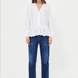 Zara Ruffled Blouse